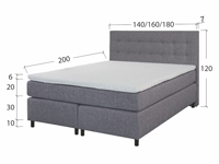 Boxspring krevet Ronda